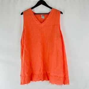 La Fixsum Linen Tunic M